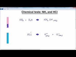 GCSE CHEMISTRY - CHEMICAL TESTS - LESSON 8 - test for ammonia