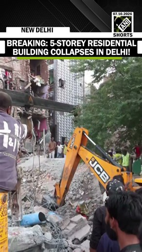 Month after Satya Niketan collapse, another residential building collapses in Seemapuri, Delhi