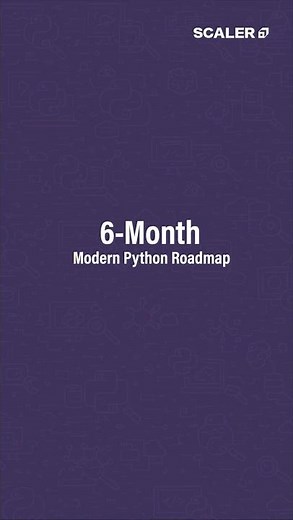 6-Month Modern Python Roadmap 2026 | Web & AI Development | #shorts