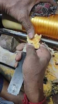 Most Trending Gold Bangles Making Full Process, How to make bangles #Short #machine #fancyworld