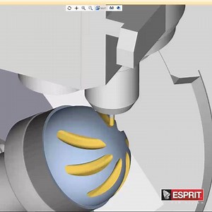 The marriage of milling and turning continues, this machine has a dedicated turning station mounted on the side of the milling spindle. #ESPRITcam . This demo will be running at Westec this year. . . . #cnc #machining #instamachinist #cnclathe #cncmilling #lathework #makingchips #cuttingtools #cncprogramming #simulation #machineshop #jobshop #manufacturing #howitsmade #makersgonnamake #machinist #ohtorimachine #5axis | Esprit CAM