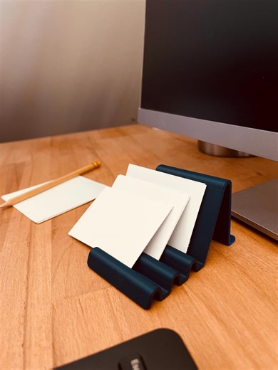 Minimalist Business Card Holder – Modern Business Card Holder for Desk – Elegant Card Stand for Office & Reception - Etsy