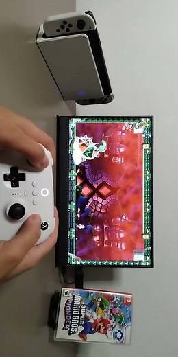 Super Mario Bros. Wonder - Switch OLED Gameplay - Dock Mode