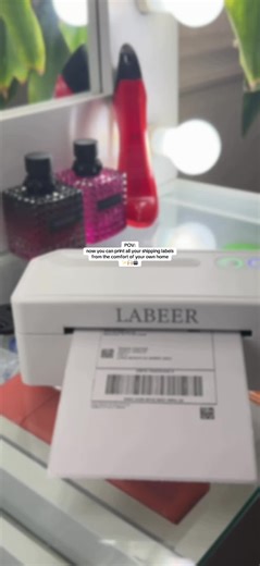 I didn’t know I needed one of these but now I LOVE it! Easy to print all my shipping/return labels now🙌🏼🖨️ #printer #labelprinter #label
