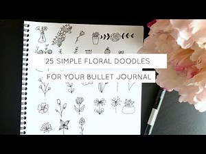 25 Simple Floral Doodles for Your Bullet Journal