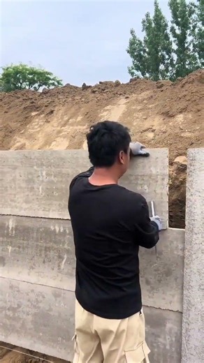 Amazing Precast Concrete Wall Installation Process! Fast Construction Engineering at Work