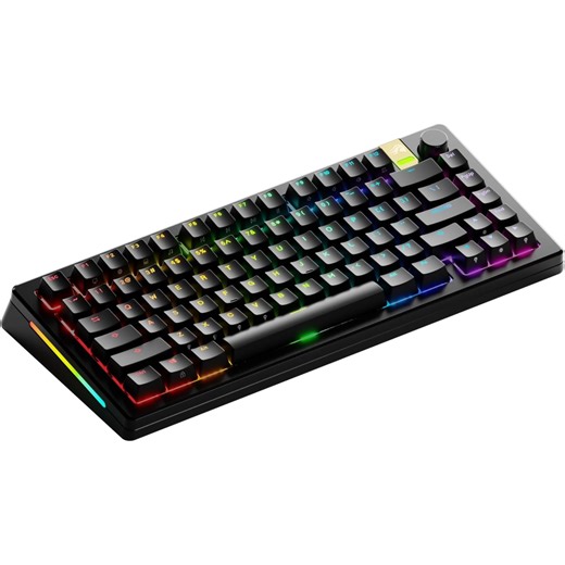 Buy the Glorious GMMK 3 Pro HE 75% Wireless Prebuilt Keyboard - Black ( GLO-KB-GMMK3-PRO-75-PB-HE-WL-BLK-US ) online