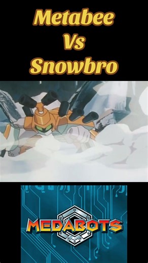 Metabee Vs Snowbro #anime #animetiktok #fypシ #medabots #metabee #ikki #medaforce #medaparts #medafighter #raremedals #icebattle