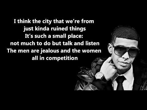 Shot For Me - Drake // Lyrics On Screen [HD]