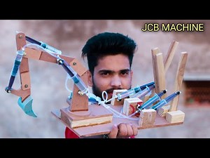 JCB Machine || How to make mini JCB Machine at home || MR. DHARONIYA