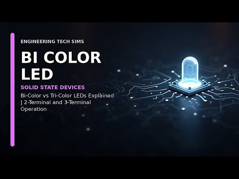 Bi-Color vs Tri-Color LED Explained | 2-Terminal and 3-Terminal LED Operation