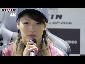 2016.12.31 RENA選手対戦後インタビュー