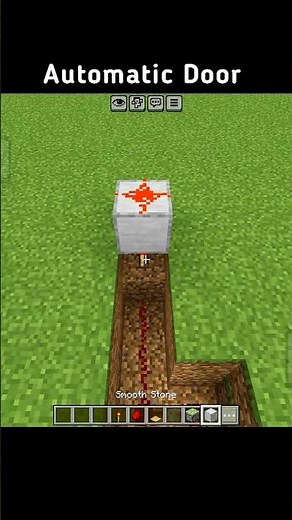 Minecraft Automatic Door