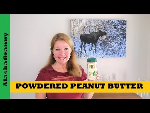 Peanut Butter Powder PB2 How To Use It Prepper Pantry Long Term Food Storage