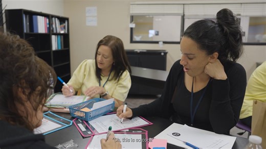 "Best PD ever!" Hear from Sarasota County Schools educators and leaders on how customized, hands-on professional learning is transforming their teachers’ confidence and classrooms. | Carnegie Learning