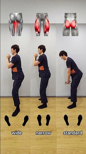 스쿼트 효과, 발 간격부터 바꾸세요 #스쿼트자세 #하체운동 #홈트 #운동루틴 #Squat #shorts