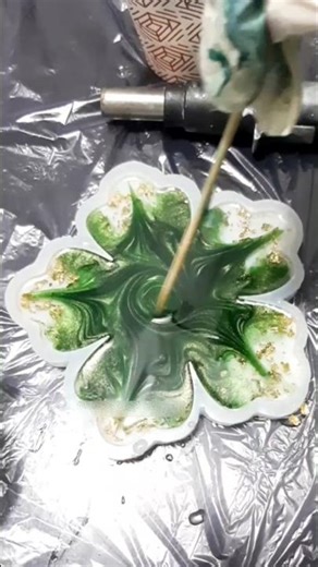 Resin bowl | Resin tutorial for beginners 🌷 3D Flower Resin #resin #resinart #resincrafts #short