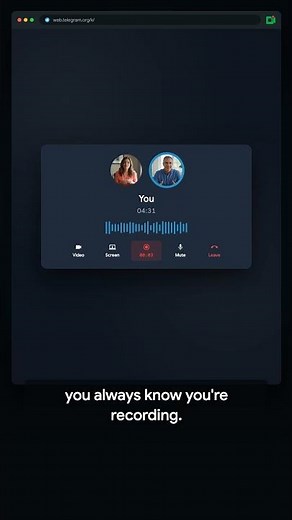 Record a Telegram call in one click #shorts