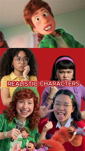 Turning Red characters in real life!!!