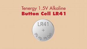 Watch LR41 button cell batteries for portable electronics on Amazon Live