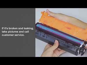 How to fix Toner cartridge leakage problem？