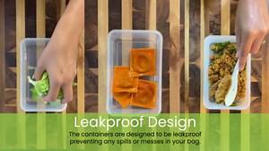 Bento Box for Kids and Adults - Reusable Lunch Box Meal Prep Containers - 3 Compartment Snack Box Container with Airtight Lid - Dishwasher, Freezer, Microwave Safe Food Snack Storage (39 oz, 3 Pack)