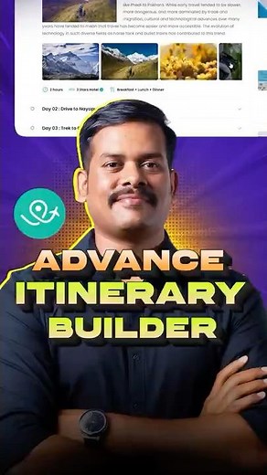 Advanced Itinerary Builder | Day-by-Day Trip Planner for Travel & Tours