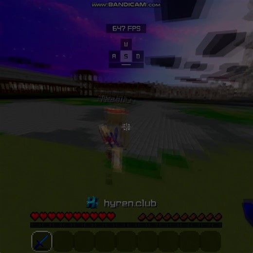 treinando pvp virando a camera #wtap #stap #minecraft