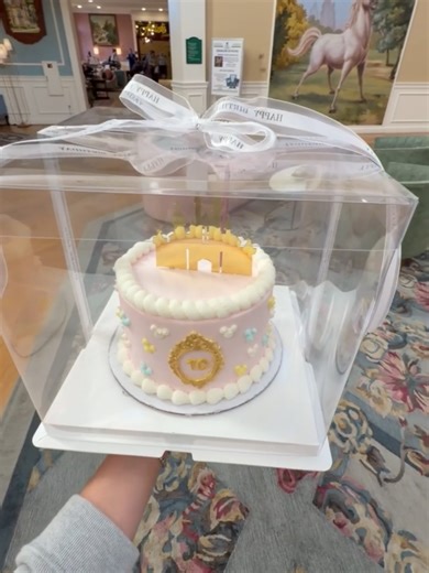 POV: You find a Baker you delivers to Disney Resorts #viral #Disney #disneyresort #Disneycake #Princesscake