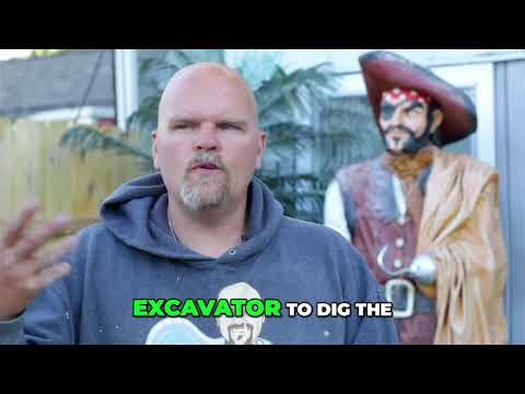 Excavating Swimming Pools with Precision #shorts