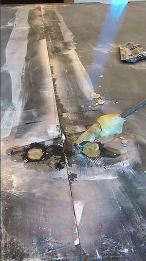 Filling every bolt hole before the cloth goes on #pooltable