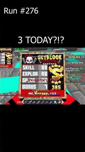 my rng is broken 😭 | skyblock