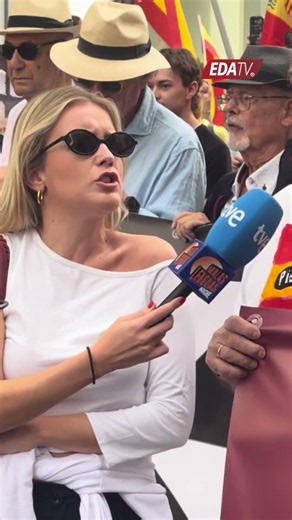 “¡NO LOS AGUANTAN!”: MANIFESTANTES SE ENFRENTAN A REPORTEROS DE TVE EN PLENA COBERTURA