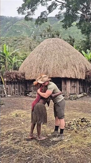 What Happened After He Hugged a Tribal Woman #shortsvideo