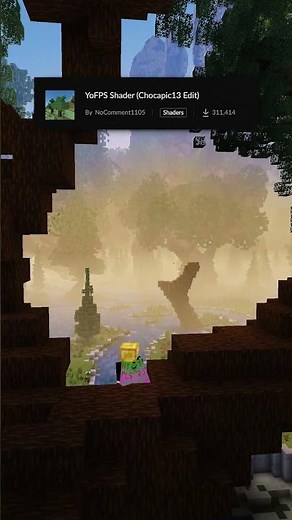 BEST Low END Shaders pt.8 #minecraft #shorts