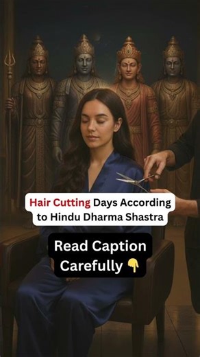 ✂️ Hair Cutting Rules in Hindu Shastra | Kaunse Din Baal Katwana Shubh & Ashubh Hai? 🕉️
