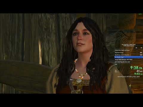 Witcher 3: Wild Hunt 100% Speedrun in 16:30:13 [Part 1]