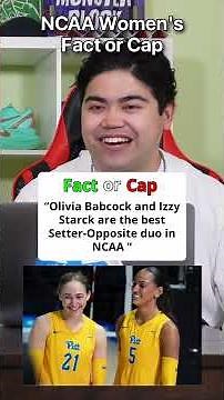 FACT or CAP? 👀 Early 2026 NCAA Women's Volleyball Takes! 🏐 #ncaavolleyball