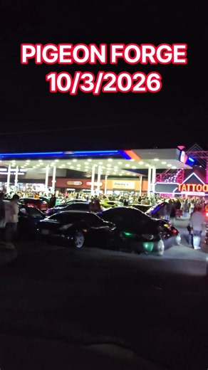 HUGE Slammedenuff Car Meet Takes Over Pigeon Forge! 🚗🔥