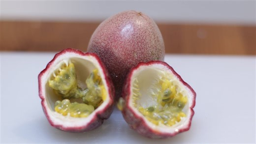 How to eat passion fruit | Passion fruit taste test