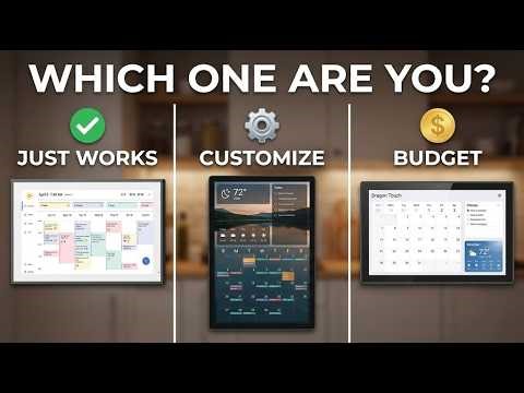Dragon Touch Digital Calendar Review + Skylight Comparison (Hidden Costs, Chores, Meal Plan)