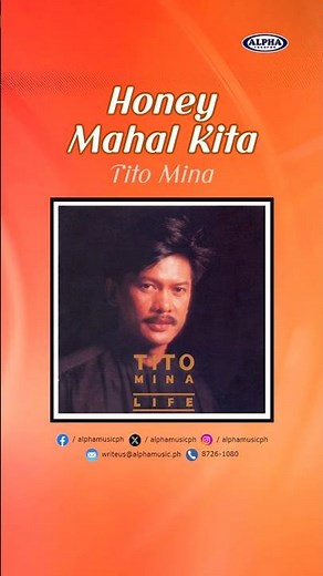 HONEY MAHAL KITA - Tito Mina #shorts #opm