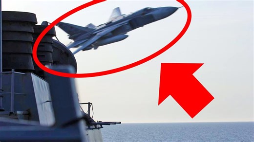 Russian Su-24s Confront USS Donald Cook
