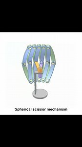 Spherical scissor mechanism Follow/share for more interesting design information videos Tech Zoo #trending #viralreels #reelsfb #trendingreels #design #rendering #solidworks #autocad #caddylife #animation | Tech Zoo