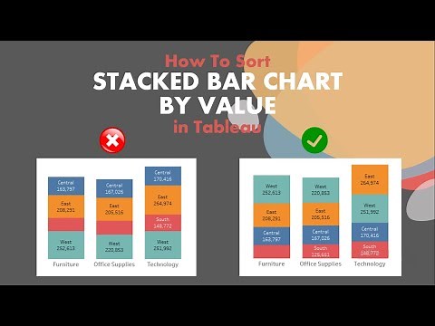 How To Sort Stacked Bar Chart By A Measure In Tableau