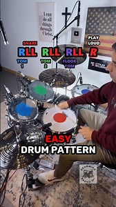 The Drum Fill Every Beginner Needs 🥁 #drums #tutorial