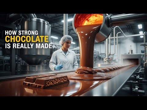 How Millions of Chocolate Bars Are Made Every Day | Factory Tour