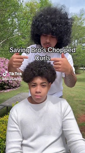 Saving Chopped Curls with Based Curl Cream