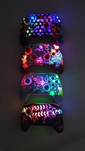 Super Mario RGB Lights Controllers for Nintendo Switch 2!