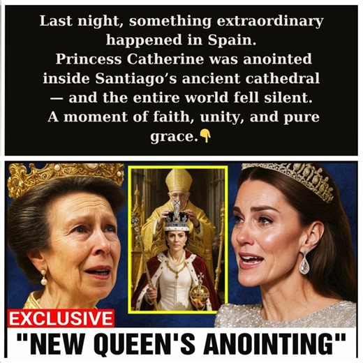 The Night Princess Catherine Was Anointed in Spain — And Why the World Fell Silent | Royal Family Fans